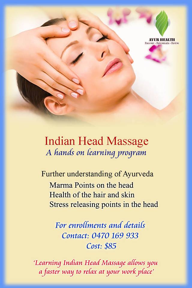 Indian Head Massage Ayur Health Blog 1491